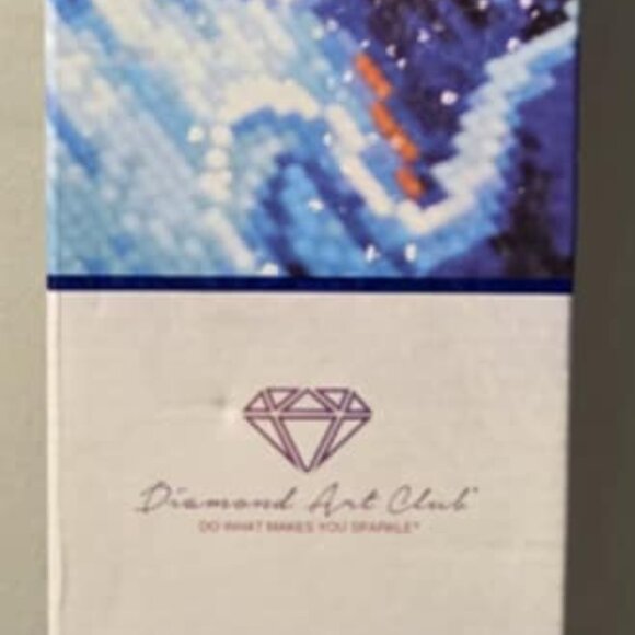 Diamond Art Club Square Kit Cat & Fairy By Sarah Richter Opened/Unused - Picture 2 of 2